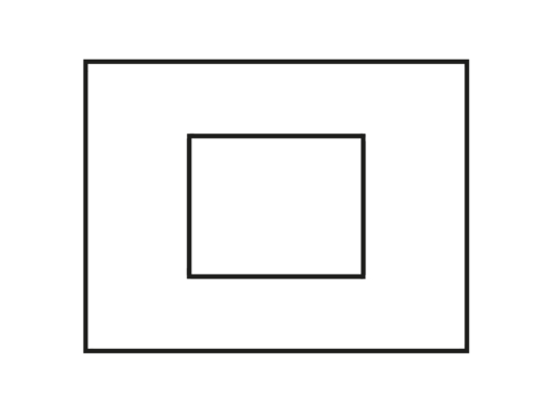 Trichter Quadrat Rechteck