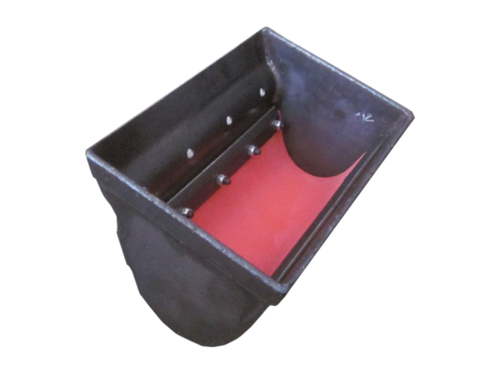 Elevatorbecher mit Gummiboden nach DIN15233