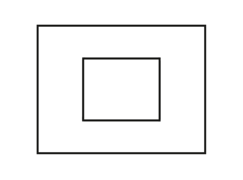 Trichter Quadrat Rechteck